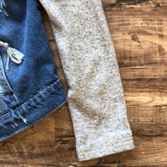 Streetwear Society distressed hooded denim jacket - Picture 7 of 14